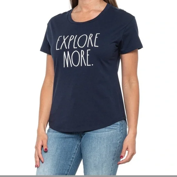 Rae Dunn “Explore More” T-Shirt - Picture 3 of 9